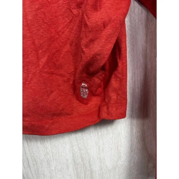 Free People Movement Melrose Star Tee Red White Graphic NWT Womens XS - Picture 4 of 9
